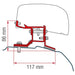 Fiamma Kit for Ford Custom (98655Z044) Fiamma - Dynamic Drive