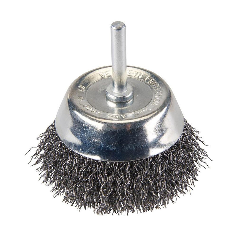 Silverline Rotary Steel Wire Cup Brush 75mm Silverline - Dynamic Drive