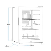 Baridi Beer & Drinks Fridge 60L Capacity DH62 Baridi - Dynamic Drive