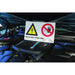 Laser High Voltage/No Admittance Sign (without text) 7576 Laser - Dynamic Drive