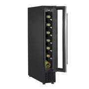 Baridi Extra-Slim 7 Bottle Wine Fridge & Cooler 15cm - Stainless Steel Baridi - Dynamic Drive
