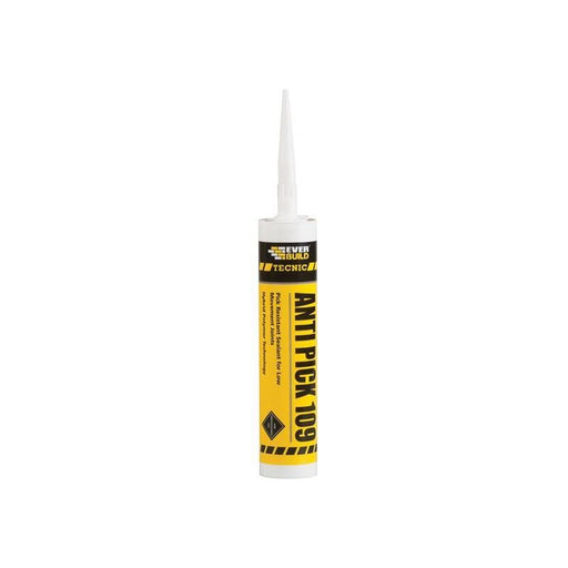 Everbuild Sika Tecnic Anti-Pick 109 White 295ml Everbuild Sika - Dynamic Drive