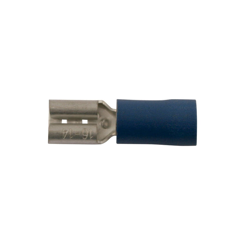 Connect Blue Female Push-On 6.3mm 100pc 30171 Tool Connection - Dynamic Drive