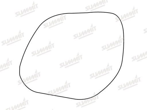 Summit Stick-On Standard Mirror Glass fits Mitsubishi Outlander 07 on LHS Summit - Dynamic Drive