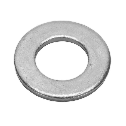 Sealey Flat Washer DIN 125 M14 x 28mm Form A Zinc Pack of 50 FWA1428 Sealey - Dynamic Drive