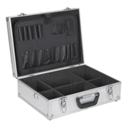 Sealey Tool Case Aluminium Square Edges AP603 Sealey - Dynamic Drive
