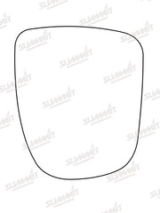 Summit Stick-On Commercial Mirror Glass fits Vauxhall Vivaro, Renault Traffic RHS Summit - Dynamic Drive