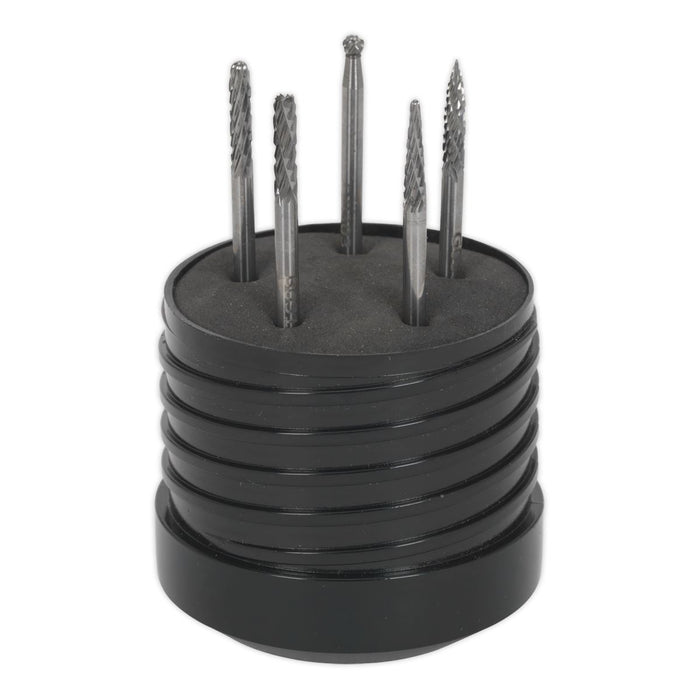Sealey Micro Carbide Burr Set 5pc MCBSET01 Sealey - Dynamic Drive