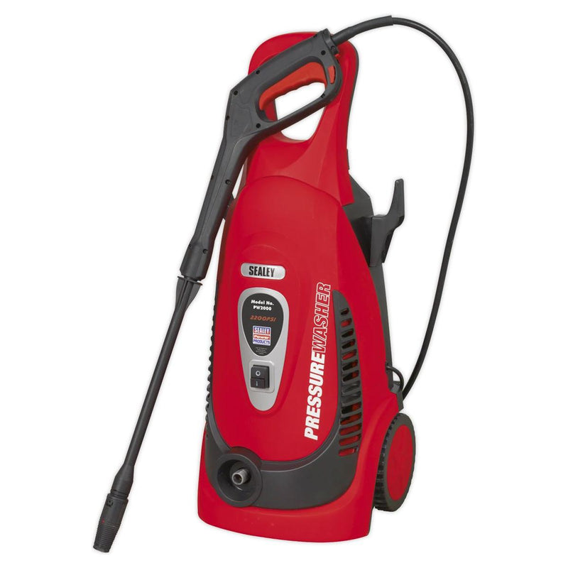 Sealey Pressure Washer 140bar with TSS & Rotablast Nozzle 230V PW2000 Sealey - Dynamic Drive