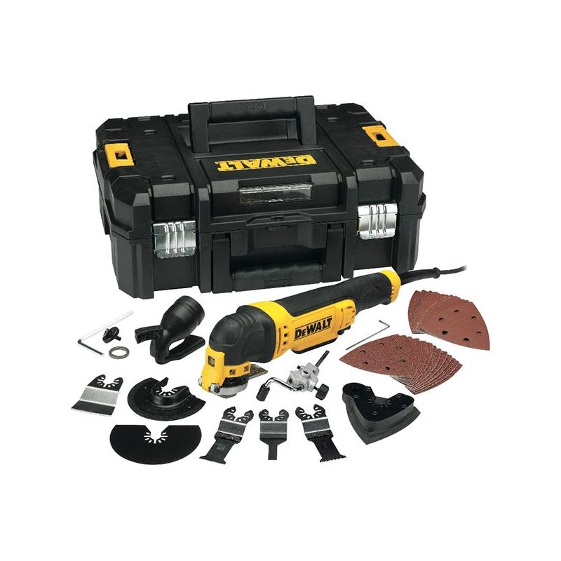 Dewalt Power Tools DWE315KT Multi-Tool Quick Change Kit & TSTAK 300W 240V DeWALT Power Tools - Dynamic Drive