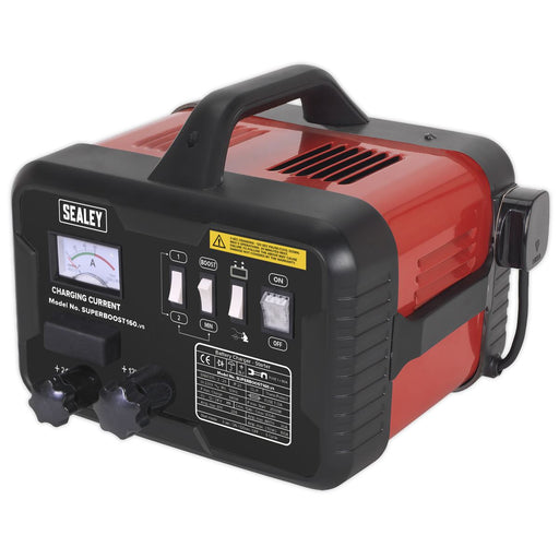 Sealey SUPERBOOST160 230V Battery Starter/Charger 160/40Amp 12/24V Sealey  - Dynamic Drive