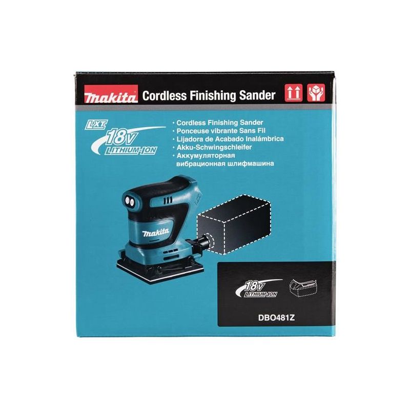 Makita DBO481 LXT Finishing Sander 18V Bare Unit Makita - Dynamic Drive