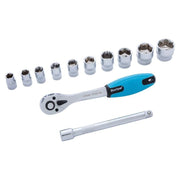 Bluespot Tools 3/8in Drive Socket Set of 12 BlueSpot Tools - Dynamic Drive