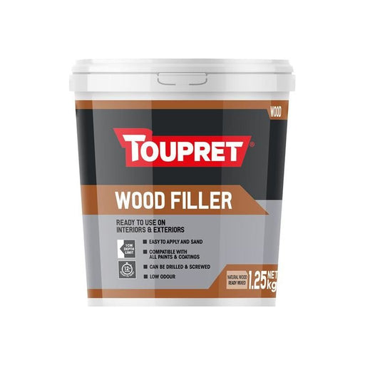 Toupret Wood Filler Natural Wood 1.25kg Toupret - Dynamic Drive