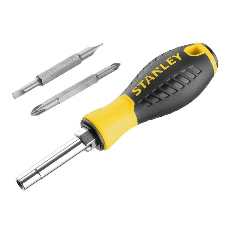 Stanley® Hand Tools 6-Way Screwdriver Carded STANLEY® Hand Tools - Dynamic Drive