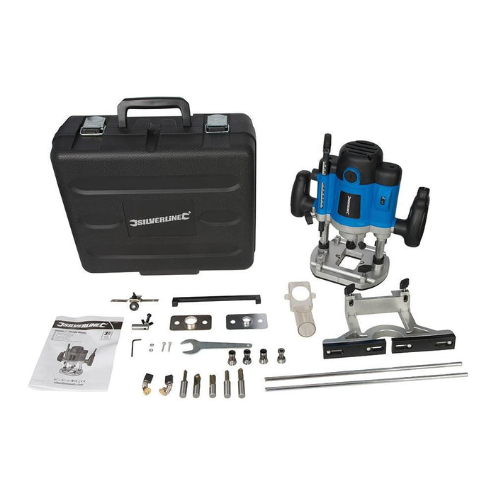 Silverline 2050W Plunge Router 1/2" 2050W Silverline - Dynamic Drive