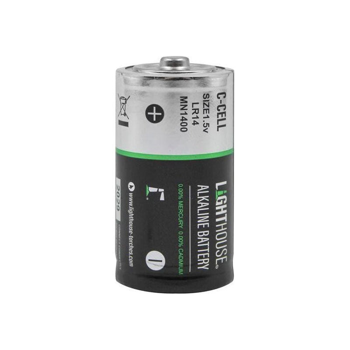 Lighthouse C LR14 Alkaline Batteries 6200 mAh (Pack 2) Lighthouse - Dynamic Drive
