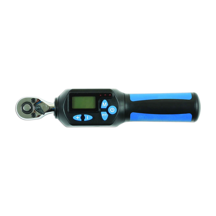 Laser Digital Torque Ratchet 1/4"D 6 - 30Nm 6207 Laser - Dynamic Drive