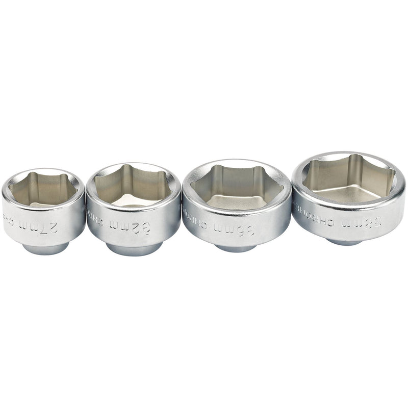Draper Oil Filter Cap Socket, 3/8" Sq. Dr., 27mm 13425 Draper - Dynamic Drive