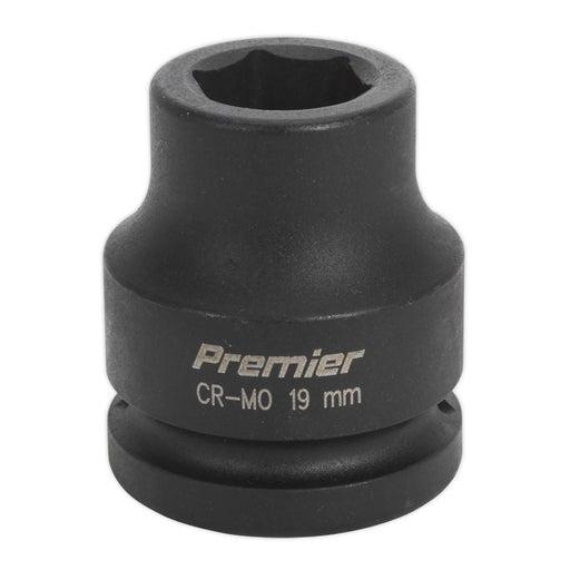 Sealey Impact Socket 19mm 3/4"Sq Drive IS3419 Sealey - Dynamic Drive