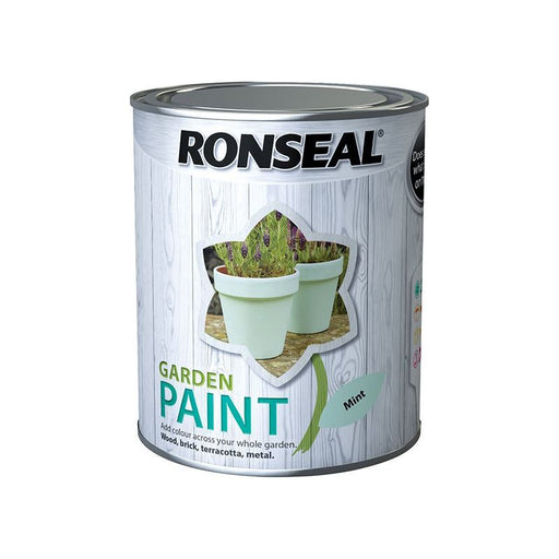 Ronseal Garden Paint Mint 750ml Ronseal - Dynamic Drive