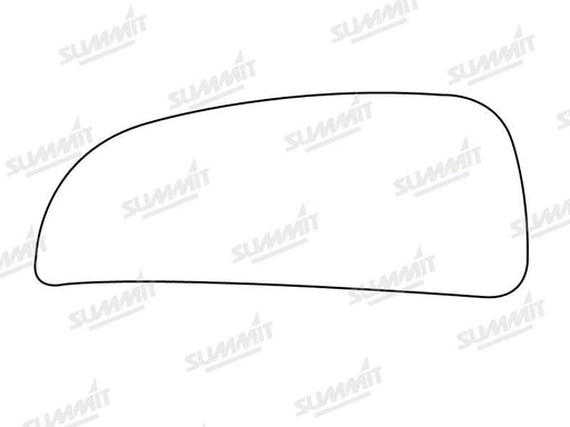 Summit Stick-On Commercial Lower Blind-Spot Mirror Glass fits Citroen Jumper, Fiat Ducato, Peugeot Boxer RHS Summit - Dynamic Drive