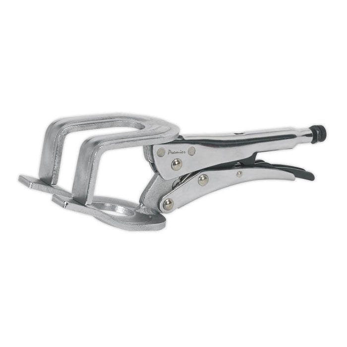 Sealey Locking U-Clamp 200mm 0-60mm Capacity AK6828 Sealey - Dynamic Drive
