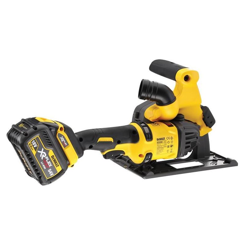Dewalt Power Tools DCG200T2 XR FlexVolt Wall Chaser 125mm 54V 2 x 6.0Ah Li-ion DeWALT Power Tools - Dynamic Drive