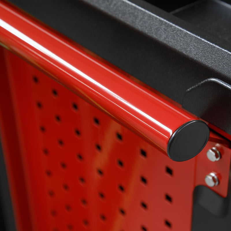 Sealey Rollcab 7 Drawer with Ball-Bearing Slides Red AP3407 Sealey - Dynamic Drive