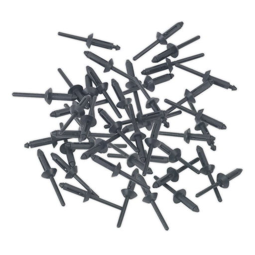 Sealey Plastic Rivet 5 x 15.8mm Pack of 50 PR003 Sealey  - Dynamic Drive