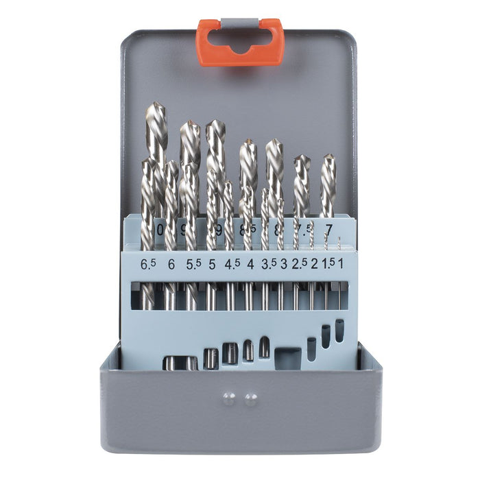 Sealey Left-Hand Spiral Drill Bit Set 19pc AK8190 Sealey - Dynamic Drive