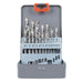 Sealey Left-Hand Spiral Drill Bit Set 19pc AK8190 Sealey - Dynamic Drive