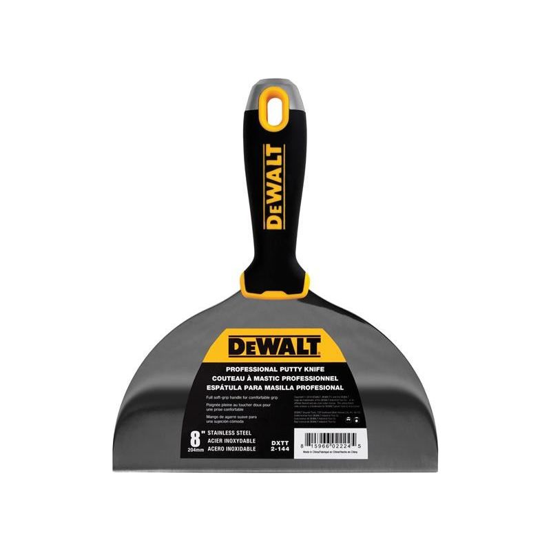 Dewalt Drywall Hammer End Jointing/Filling Knife 200mm (8in) DEWALT Drywall - Dynamic Drive