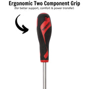 Teng Tools Flat Screwdriver 1.6 x 10.0 x 200mm XL Teng Tools - Dynamic Drive