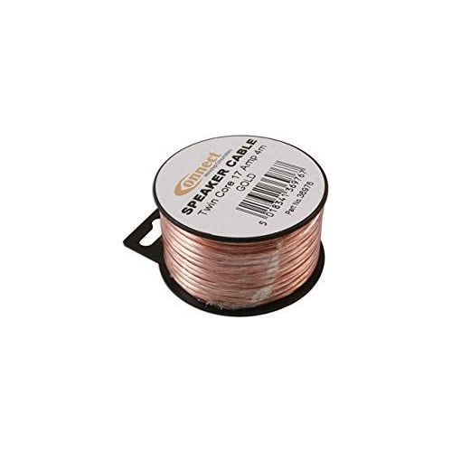 Tool Connection Mini Reel Automotive Gold Twin Speaker Cable 4m 36976 Tool Connection - Dynamic Drive