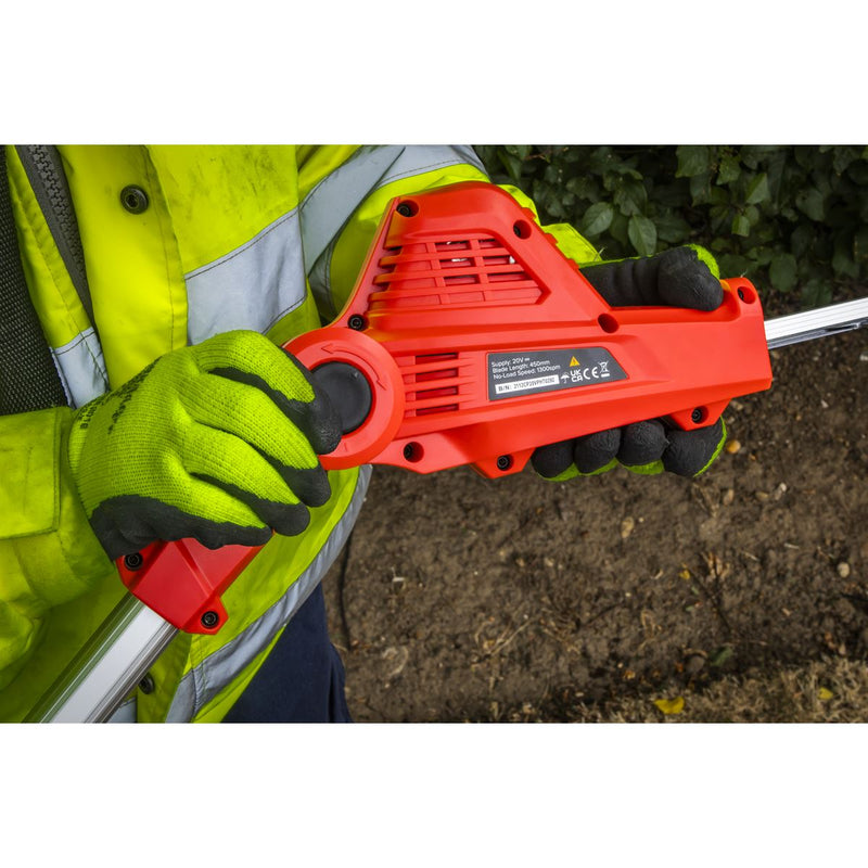 Sealey Pole Hedge Trimmer 20V SV20 Series Cordless Body Only CP20VPHT Sealey - Dynamic Drive