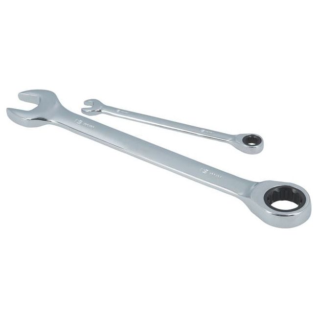 Laser Ratchet Ring Combination Spanner Set 12pc 8511 Laser - Dynamic Drive