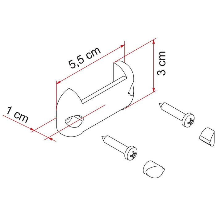 Fiamma Luggage Bar for Caravan/Motorhome Fiamma - Dynamic Drive