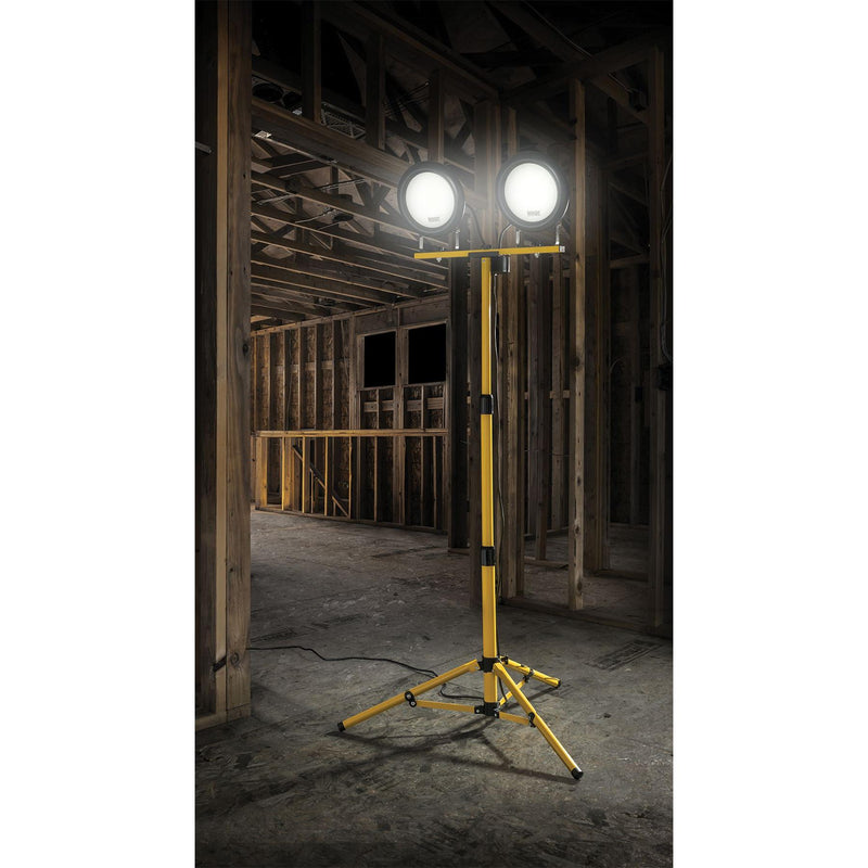 Defender DF4000 Twin Head LED Site Light 110V Defender - Dynamic Drive