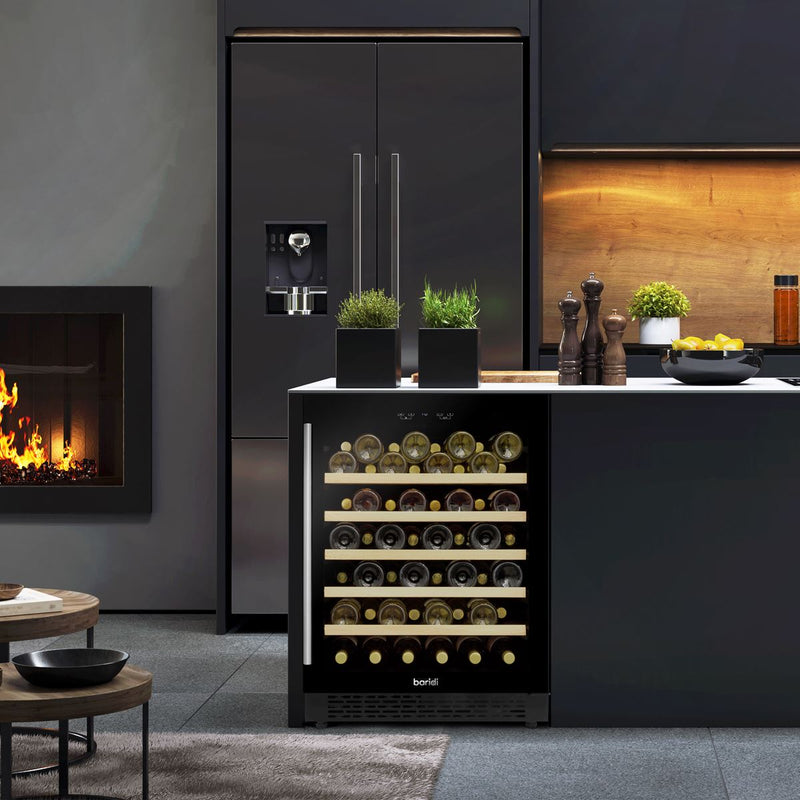 Baridi 54 Bottle Under-Counter/Freestanding Fridge & Cooler 60cm DH78 Baridi - Dynamic Drive