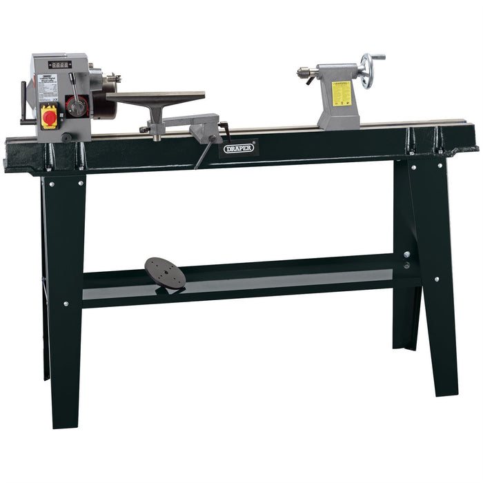 Draper Variable Speed Wood Lathe with Digital Display, 750W 60990 Draper - Dynamic Drive