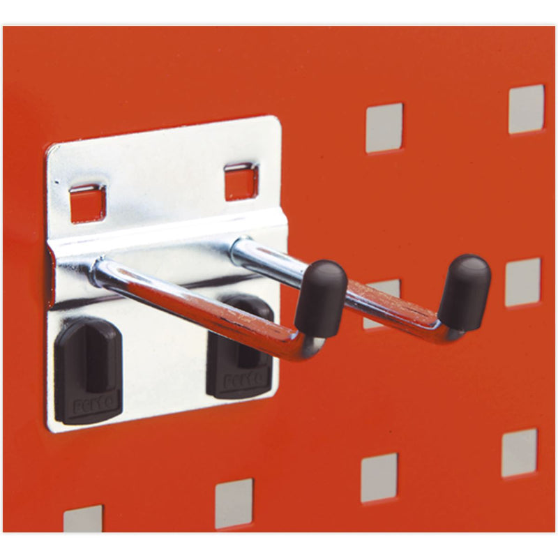 Sealey Double Prong Hook 6 x 75mm Angled End Pack of 5 TTS22 Sealey - Dynamic Drive