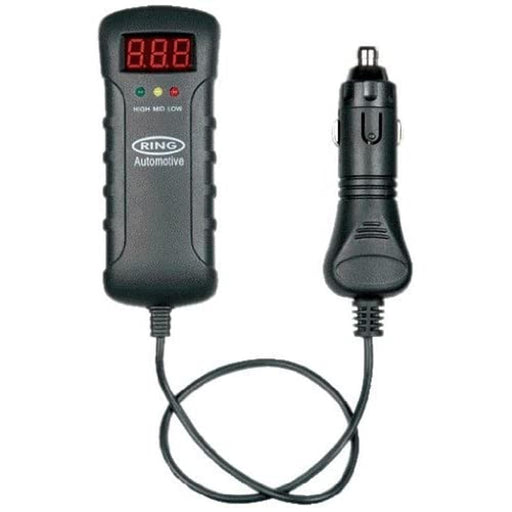 Ring Automotive RBA3 Voltmeter with DC Plug, 12/24 V Ring Automotive - Dynamic Drive
