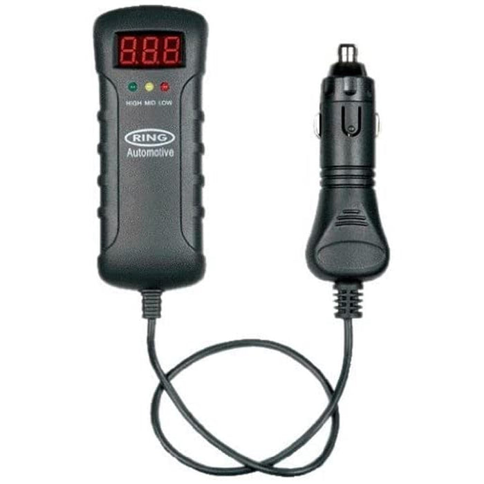 Ring Automotive RBA3 Voltmeter with DC Plug, 12/24 V Ring Automotive - Dynamic Drive