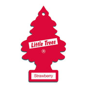 3 X Magic Tree Little Trees Car Air Freshener Wild Cherry Bubblegum Strawberry Little tree  - Dynamic Drive