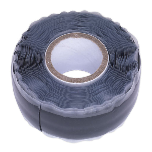 Sealey Silicone Repair Tape 5m Black ST5B Sealey - Dynamic Drive