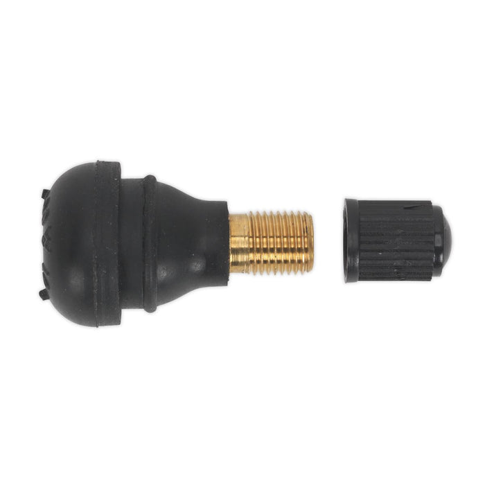 Sealey Tyre Valve Tubeless Snap-in Type TR412 Pack of 100 TV412 Sealey - Dynamic Drive