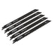 Sealey Reciprocating Saw Blade Wood 225mm 3tpi Pack of 5 WRS3019/225 Sealey - Dynamic Drive