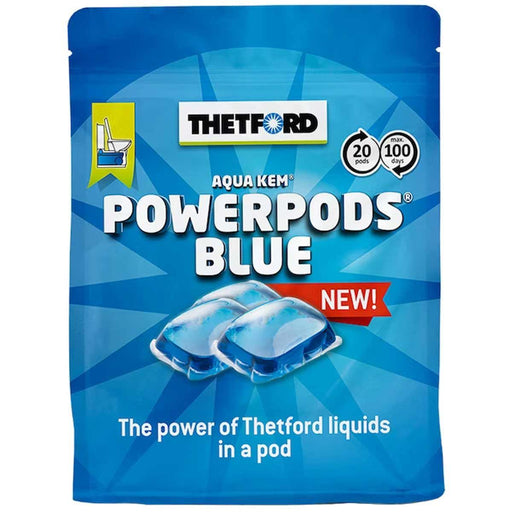 Thetford Aqua Kem PowerPods Blue (20 Pods) Thetford - Dynamic Drive