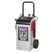 Sealey Electronic Charger Maintainer/Starter 45/300A 12/24V ECS300 Sealey - Dynamic Drive